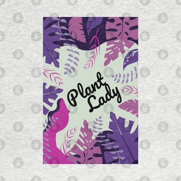 Plant Lady Foliage Design by RedRubi